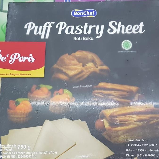 

MAKANAN BEKU / BON CHEF PUFF PASTRY 750GRM NON COD