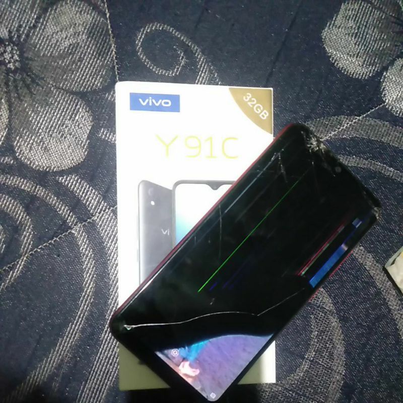 Vivo Y91C minus lcd tc hp minus hp rusak LCD