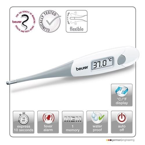 Beurer | Thermometer Digital FT 15/1 | Termometer Digital Ketiak