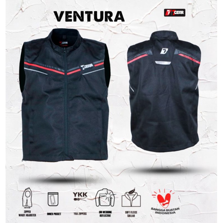 ROMPI MOTOR MEREK 7GEAR,VEST VENTURA, JAKET TOURING