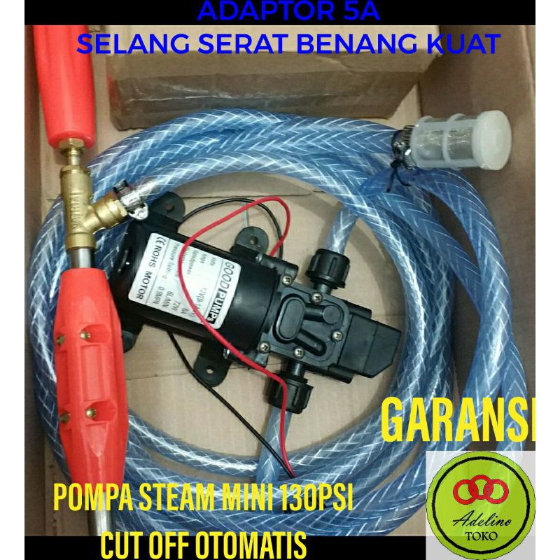 Pompa dc 12v steam mini set