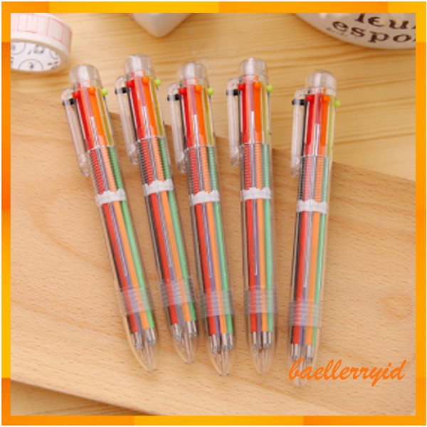 

Pulpen Gel 6 warna
