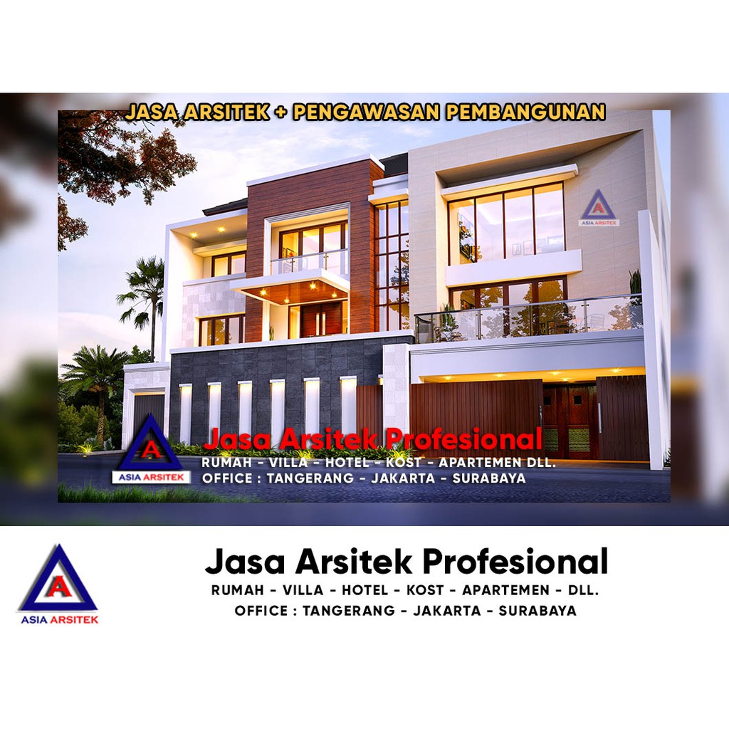 Jasa Arsitek Desain Rumah Tropis Modern Di Kota Jakarta Utara