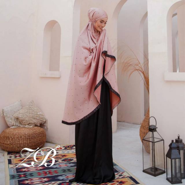 Mukena hlzb ( mukena heaven lights by zerina banu