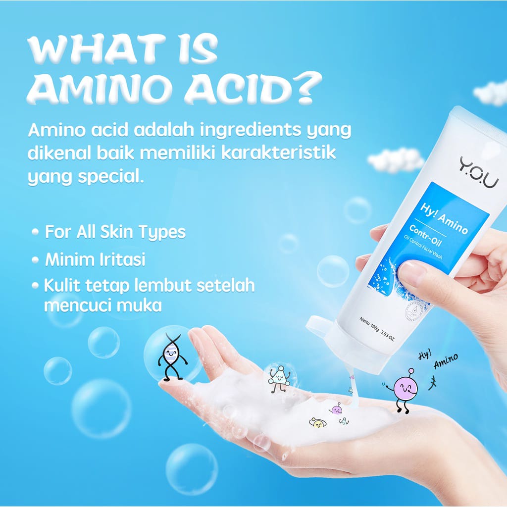 NEW YOU! YOU Hy! Amino Facial wash / Emperor Official Store