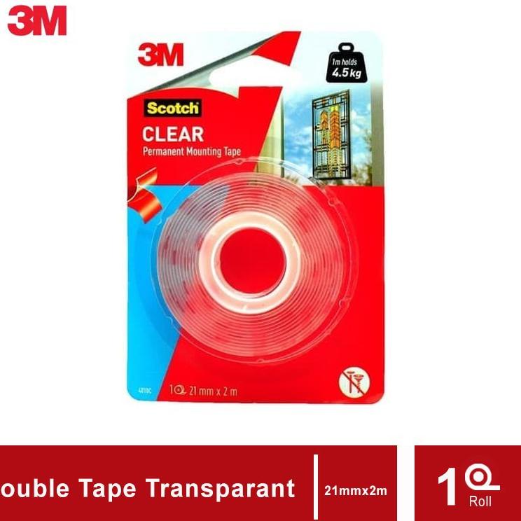 

Model baru - 3M Scotch Double Tape VHB Mounting Transparant Bening 4010C ✔