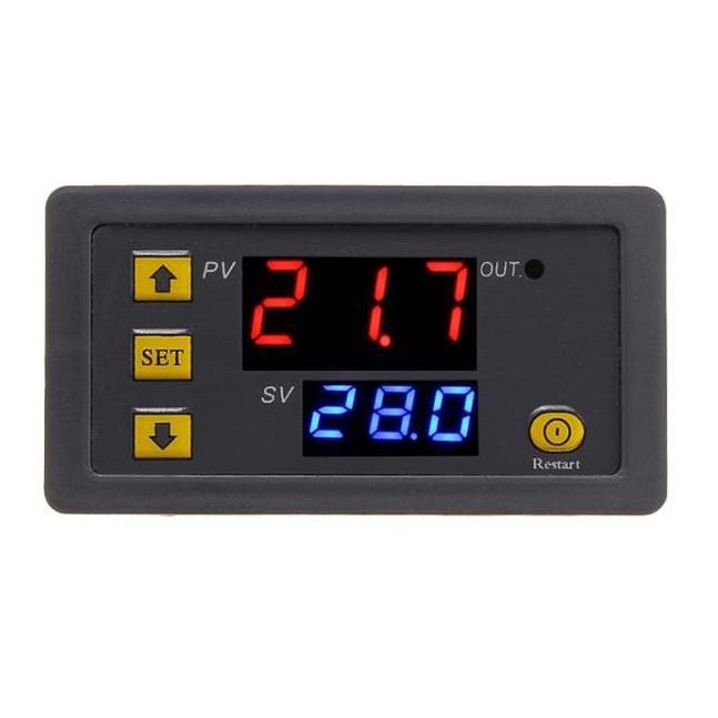 Timer Delay Relay Digital Display Alat Pengatur Waktu Mesin Tetas Telur DC 12V / AC 110V 220V