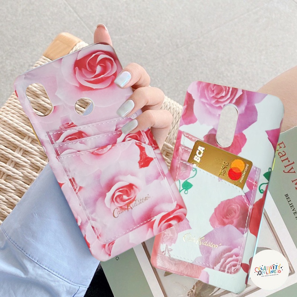 Case Cath Kidston 3D Oppo A83 F7 - Vivo V9 - Redmi Note 4X - Redmi 5 Plus