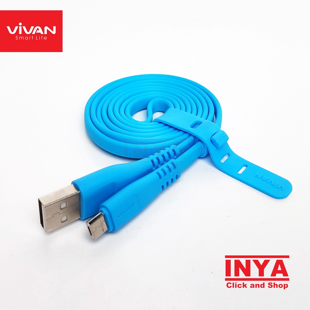 VIVAN MICRO USB 2.1A DATA CABLE 100cm - Kabel Data