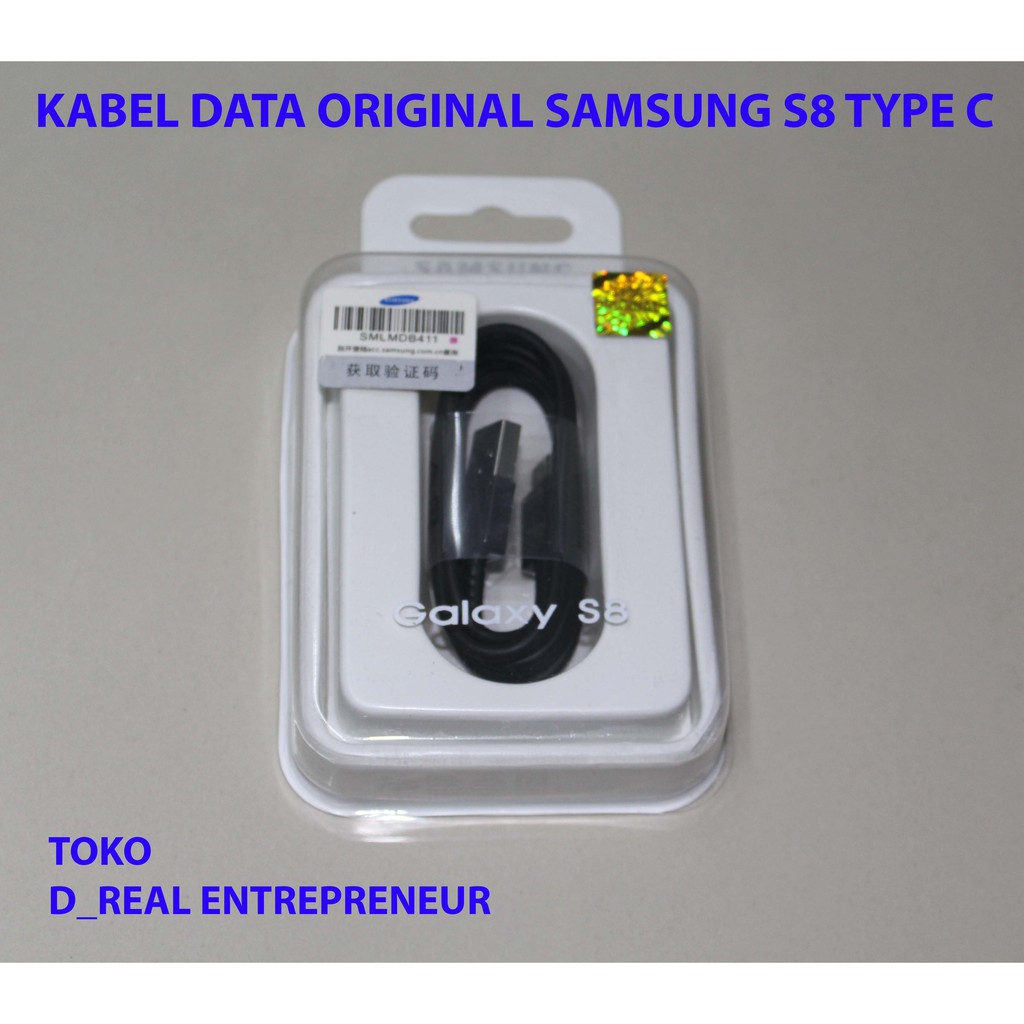 USB Kabel Cable Data Charger SAMSUNG S8 Plus Type - Tipe C Original