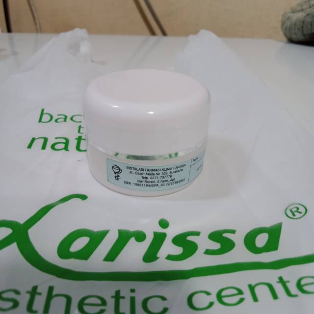 Larissa skincare cream pagi