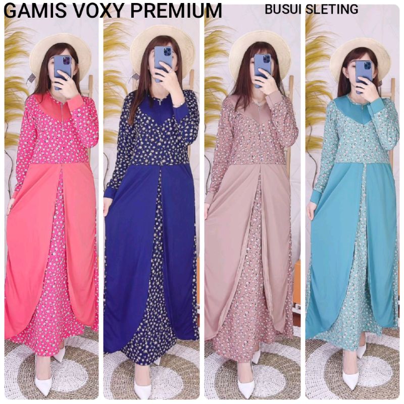 GAMIS SLETING AKTIF BAHAN VOXY