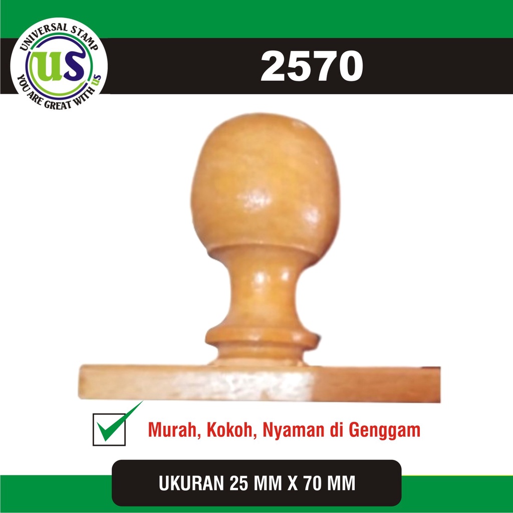 

Gagang Stempel Kayu 2570