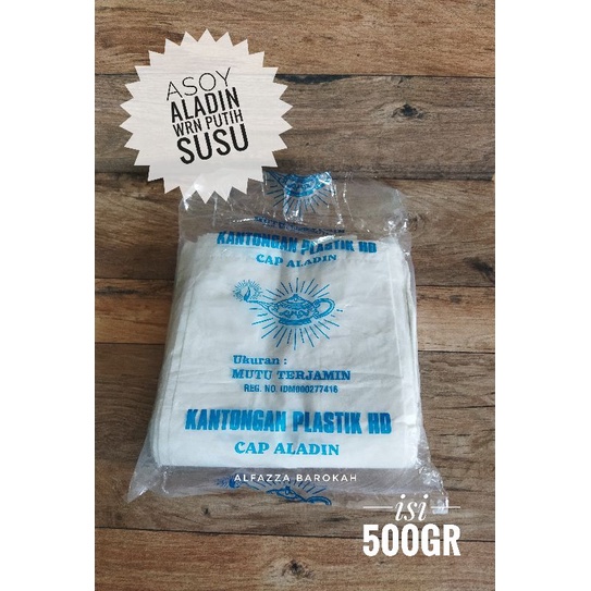 Plastik Asoy Aladin Warna | Asoy Aladin Putih Susu