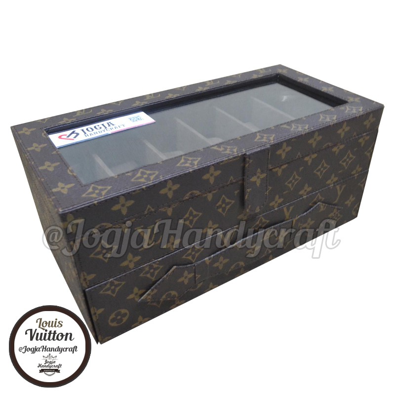 Kotak Tempat Kacamata Isi 12 / Glasses Box organizer  - Motif mono