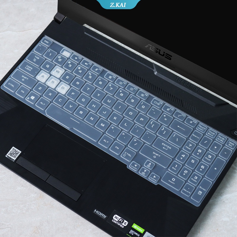 Skin Silikon Pelindung Keyboard Laptop 15.6 &quot;Anti Air / Debu Untuk ASUS TUF F15 FX516P FX516PM FX516PR Fx516 2021 (ZK)