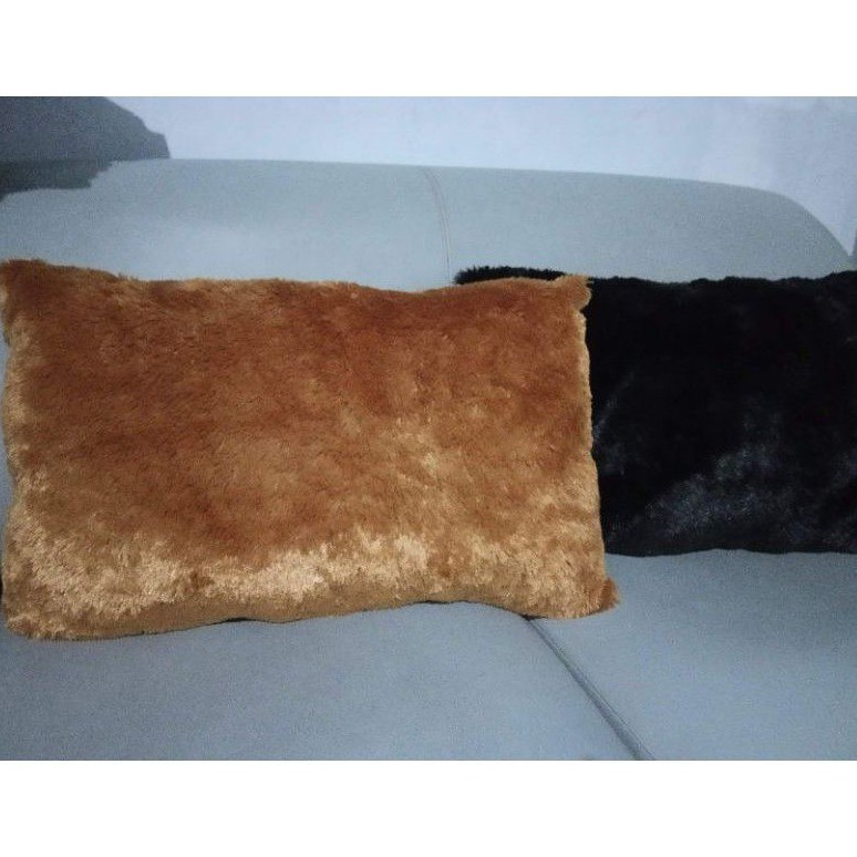 Bantal Tidur Bulu Rasfur Tebal / Bantal Panjang 40x60 COD