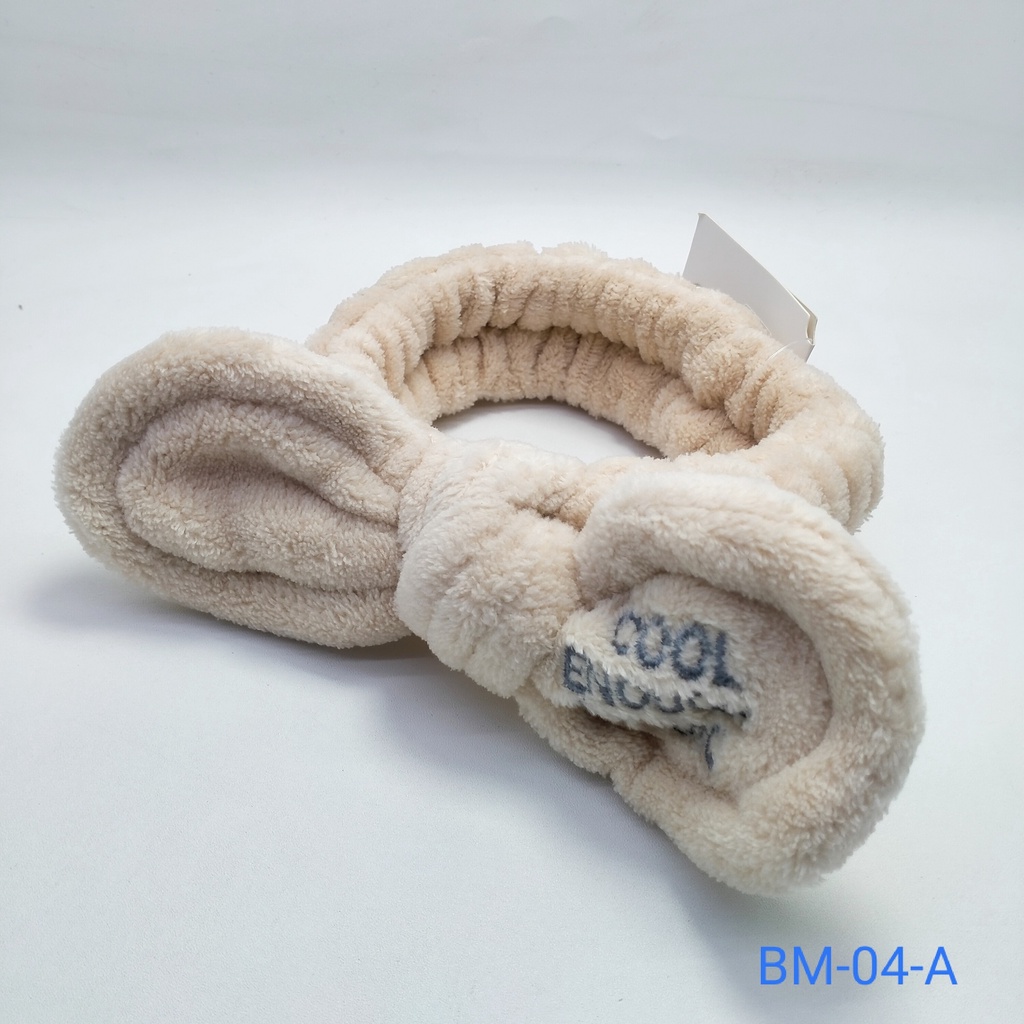 [WS] Topi bandana korea model bunny bando ikat kepala make up cuci muka Premium Quality