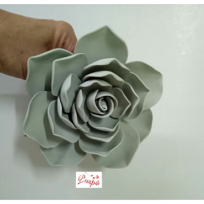 

(468/PRSU12) Gumpaste Flower Sugar Flower/Bunga Gumpaste Succulent
