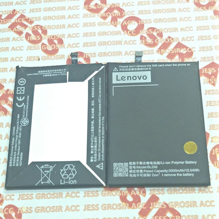 Baterai Original LENOVO BL256 , BL-256 , A7010 , K4 Note , K51C78