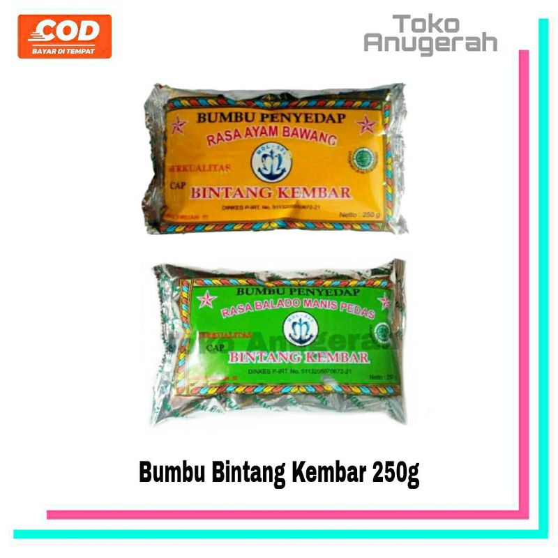 

Bumbu Bintang Kembar 250gram