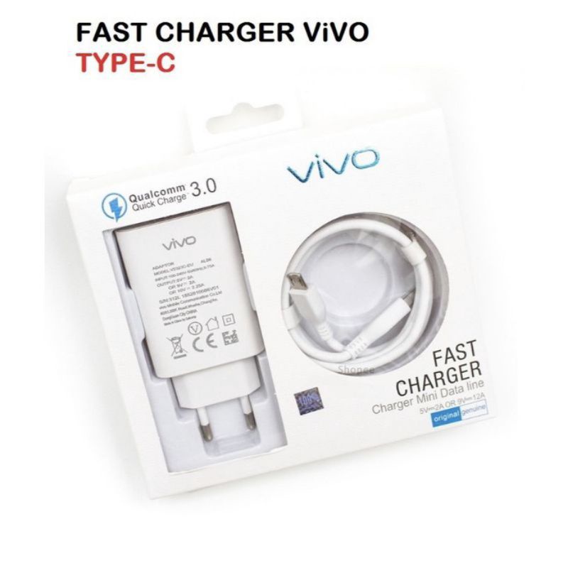 Charger casan tc Ori Vivo TYPE C / USB C Qualcomm Quick Charger QC Fast Charging TIPE-C