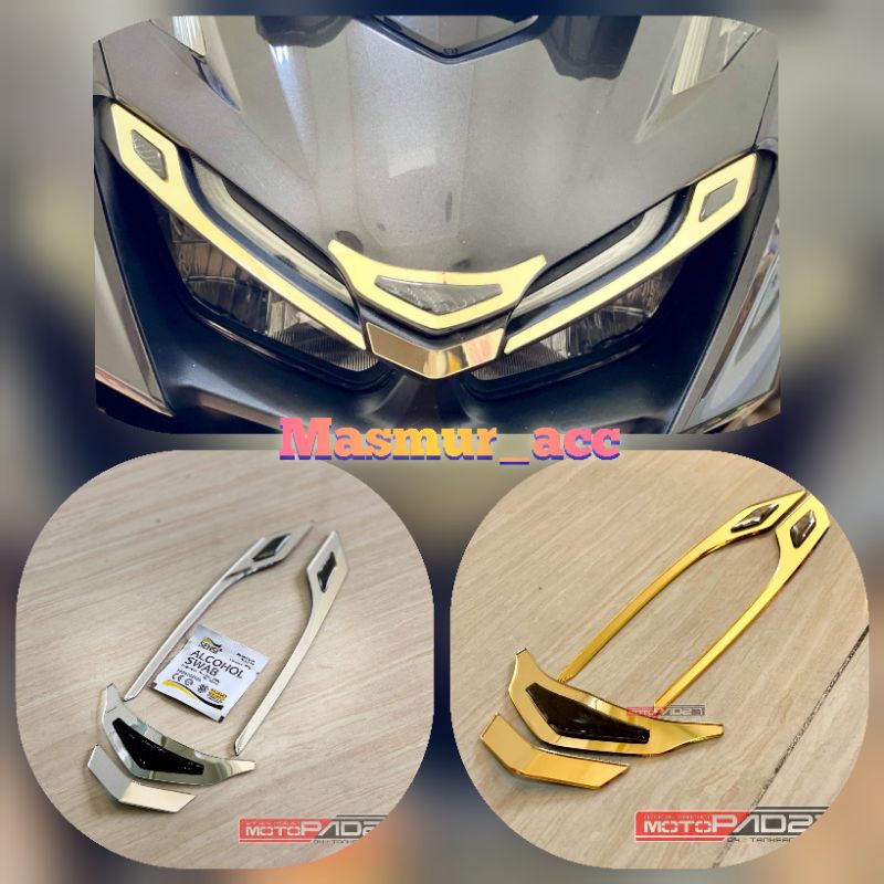Motopad27 Garnis garnish Alis lampu depan HONDA Vario  160