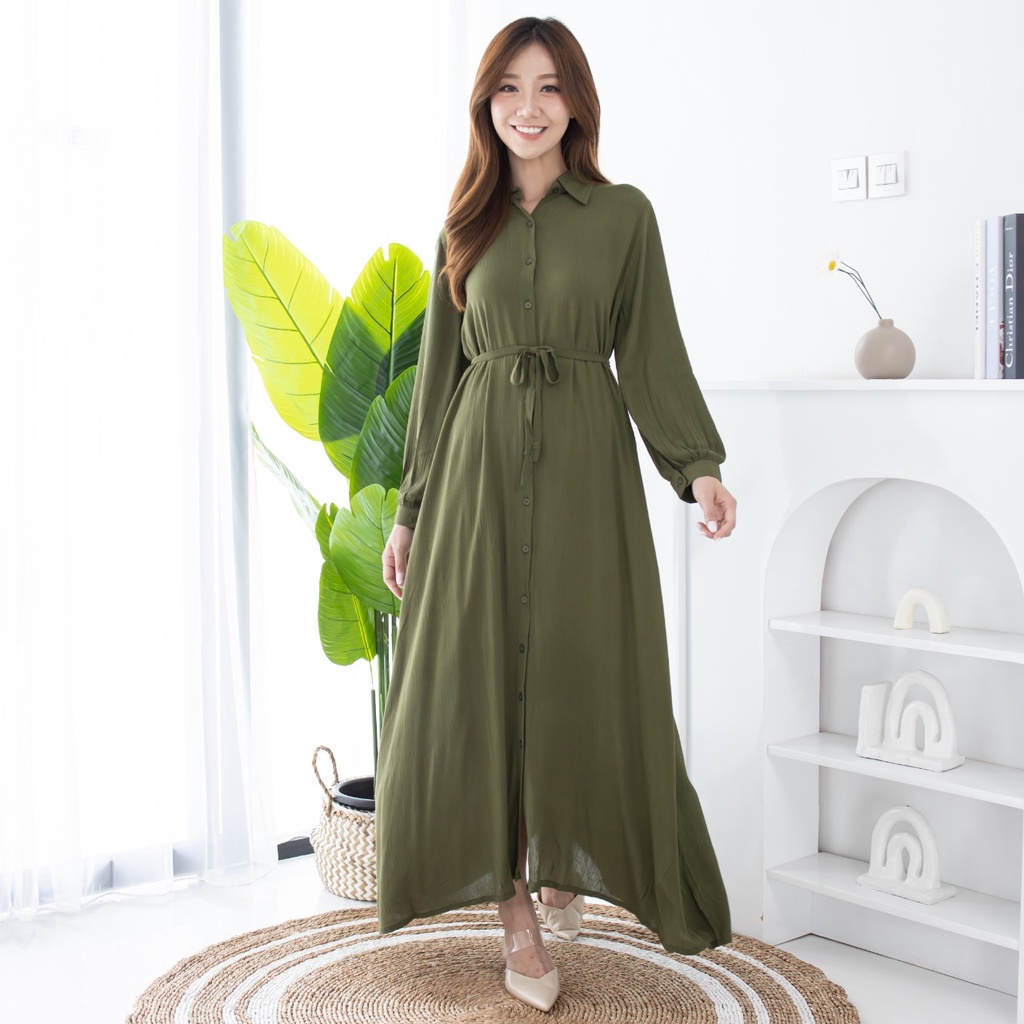 VELOVE -  V1050 Amira Long Dress - 7 COLOR &amp; 2 SIZE