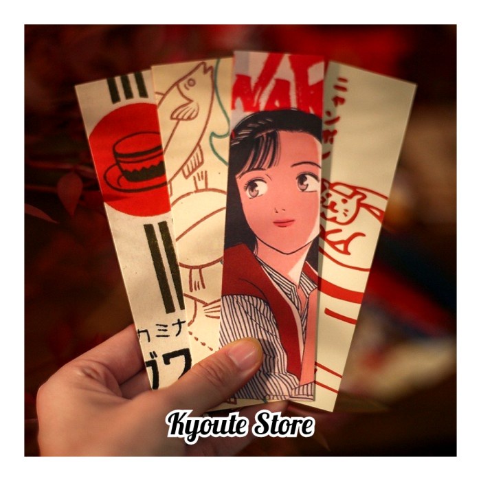 

Hari Ini 5 Pcs Pembatas Buku Novel Japan Retro Art Style Aesthetic Bookmark Bergaransi
