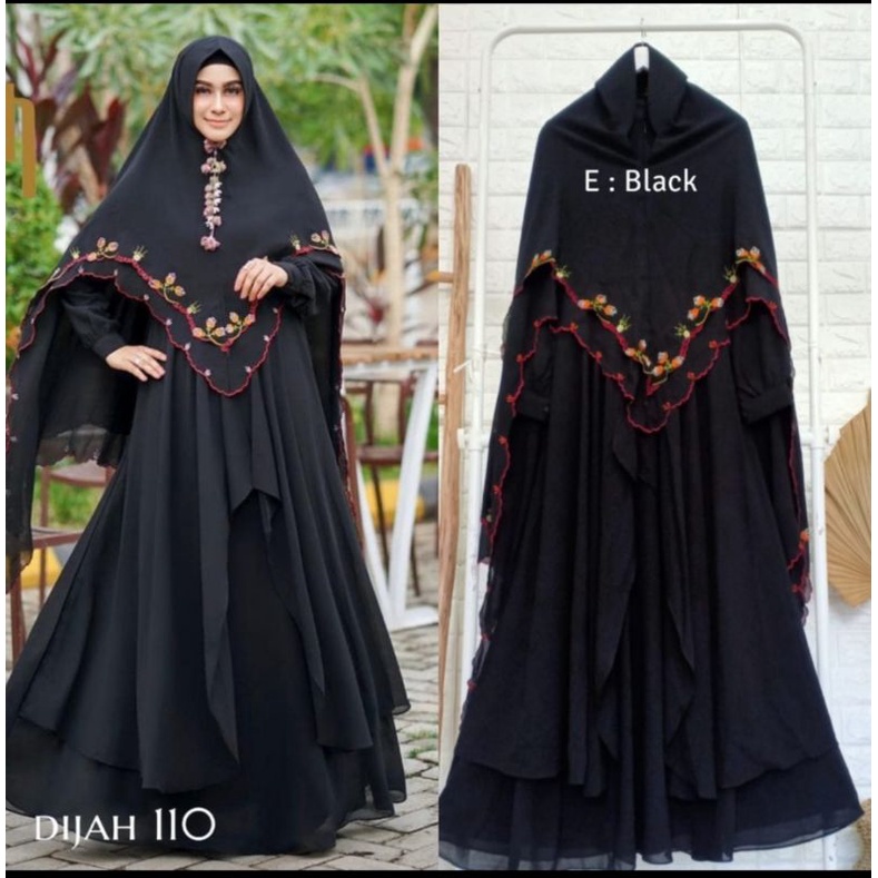 (COD)Gamis Syar'i Dijah 110 by Dijah