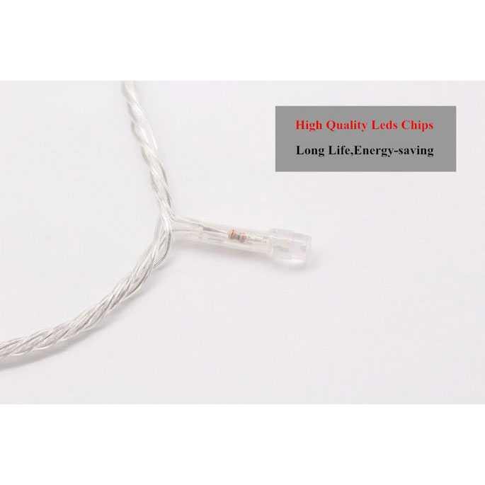 Garland Lampu Hias String 100 LED 220V 10 Meters EU Plug - RP0494