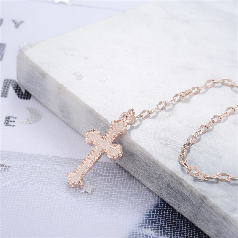 Kalung Liontin Salib Kalung Jesus Cross Liontin Rumbai Seksi Ornamen Paskah