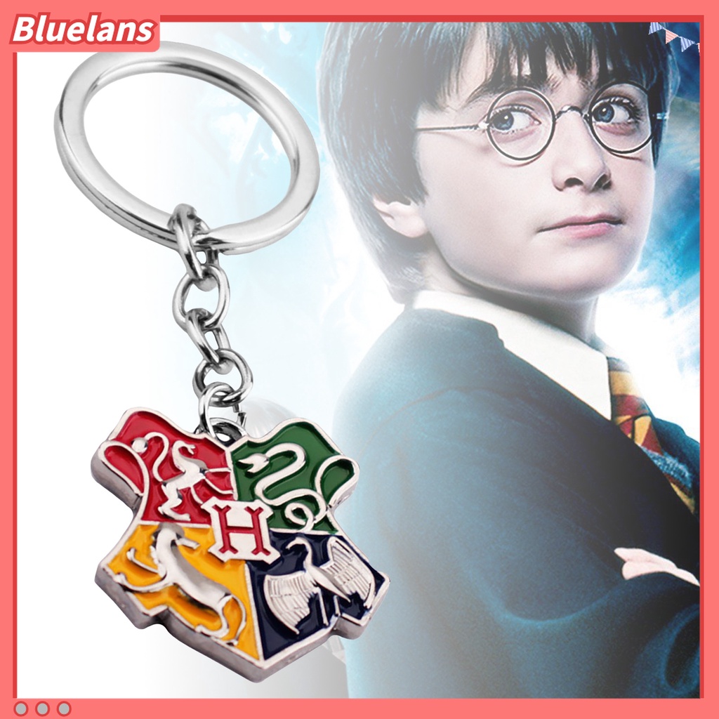 Gantungan Kunci Desain Harry Potter Hogwarts Untuk Dekorasi Tas