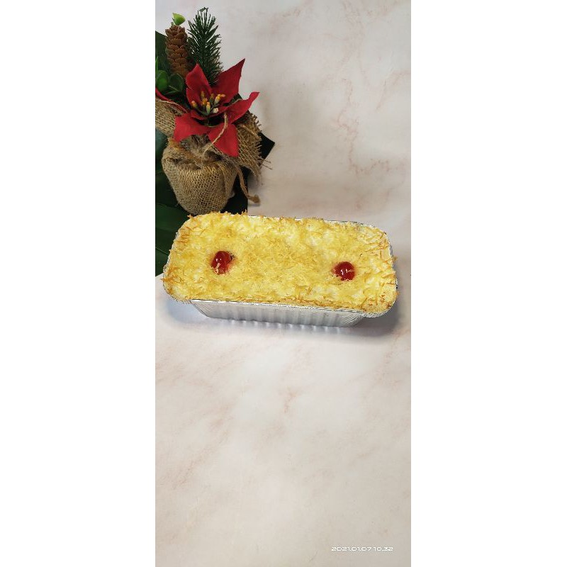 

klappertaart Keju Loaf pan Size-Diskon 20%