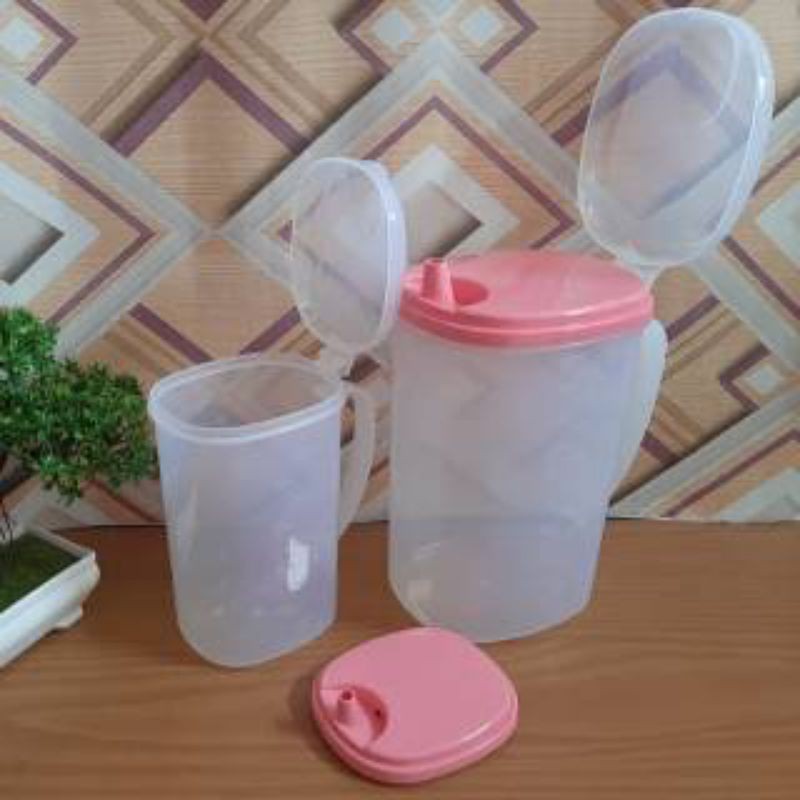 Tempat minyak pink 2000 ml golden lemon TMG 125 / wadah cuka pempek