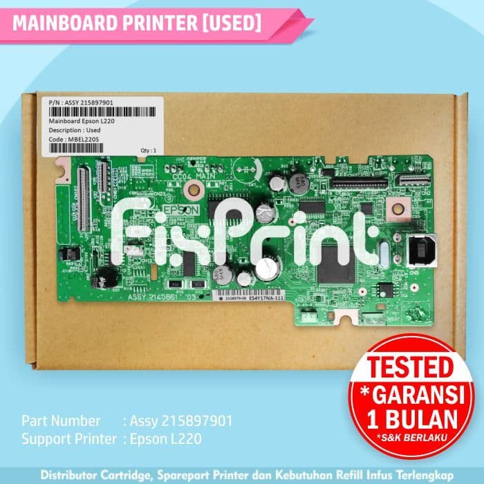 Mainboard Epson L220 - Motherboard Epson L220 L 220 L-220 Original FSB1259