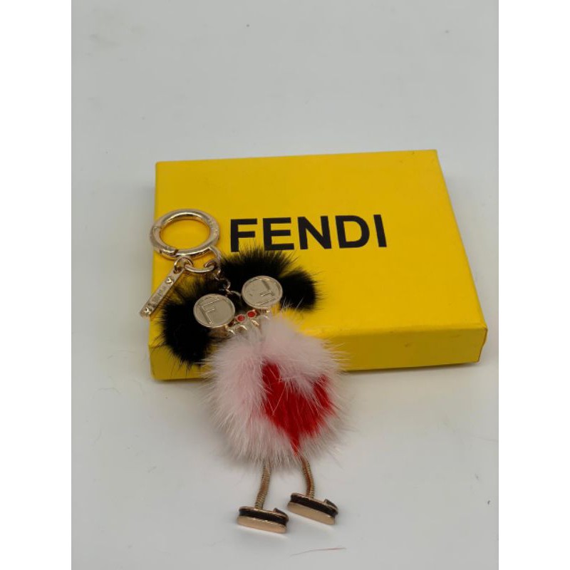 Gantungan kunci / gantungan tas 1fendi mata monster bulu 03