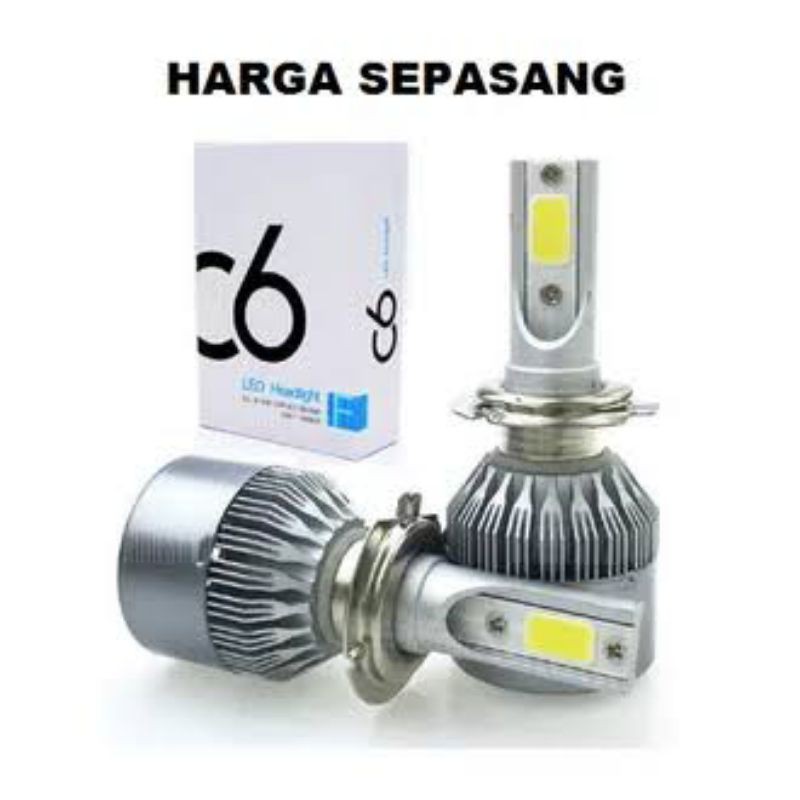 led c6 h4 sepasang