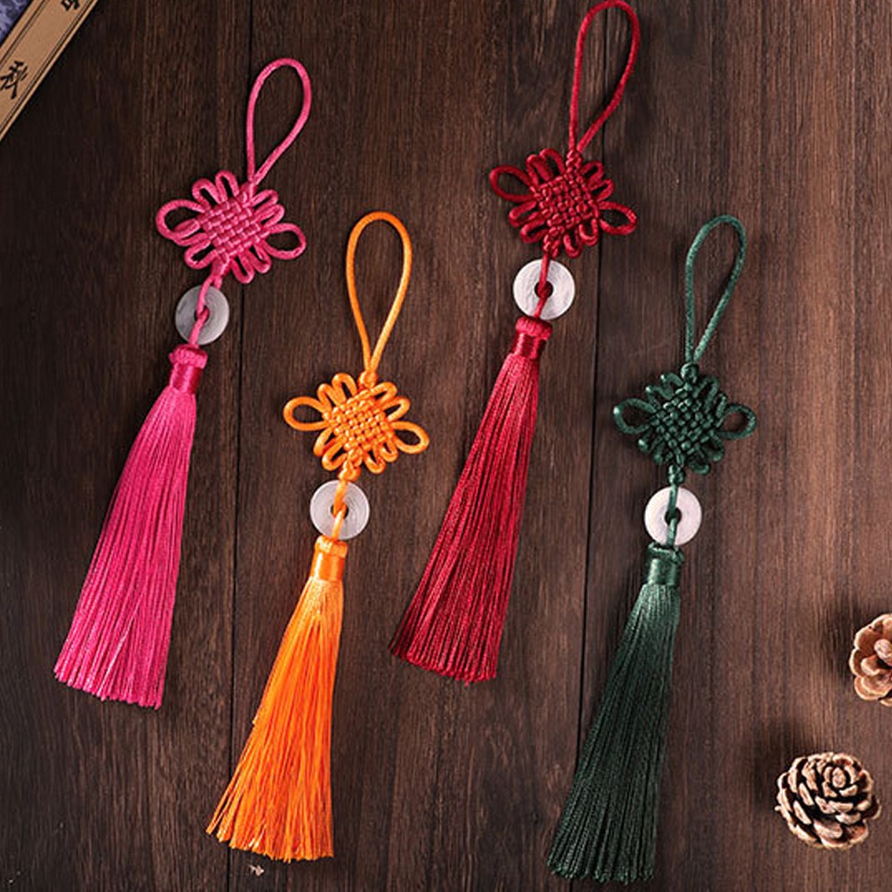 【TK】Handmade Chinese knot holiday pendant gift