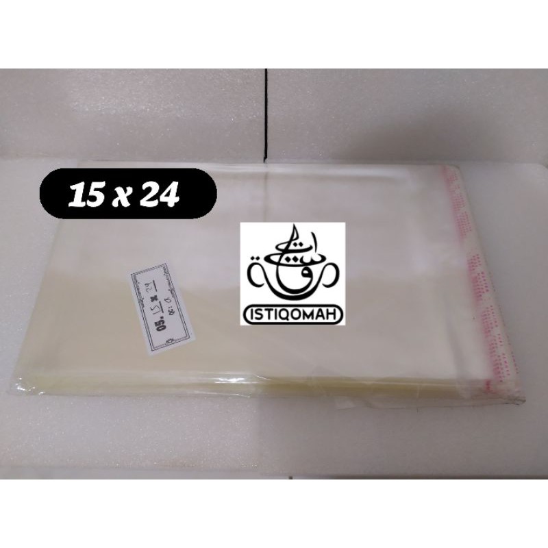 

15 x 24 Plastik Undangan OPP Lem Perekat