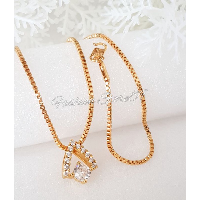 Kalung Liontin Fashion permata Zirconia Impor Xuping Yaxiya Bestquality bestseller impor