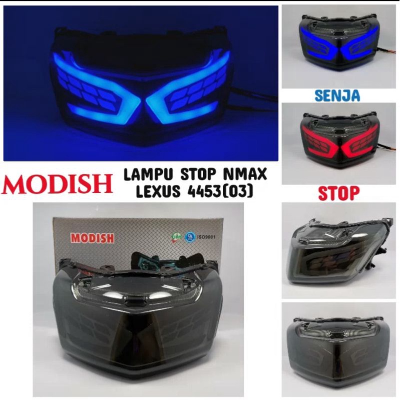 Stoplamp Nmax Old Variasi Stop Lamp Nmax Lexus Lampu Stop Belakang Nmax Led