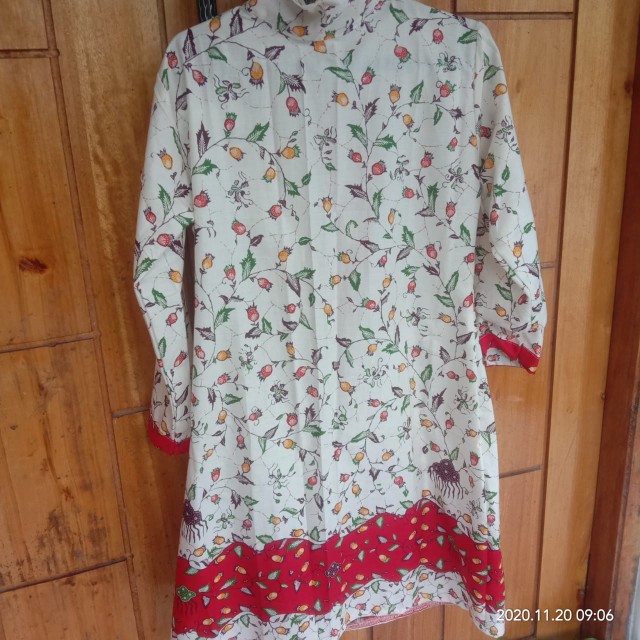 Atasna Batik Wanita Ppbtk07 Modern Batik Cassual Atasan Batik Wanita Batik /atasanbatik Modern Jumbo