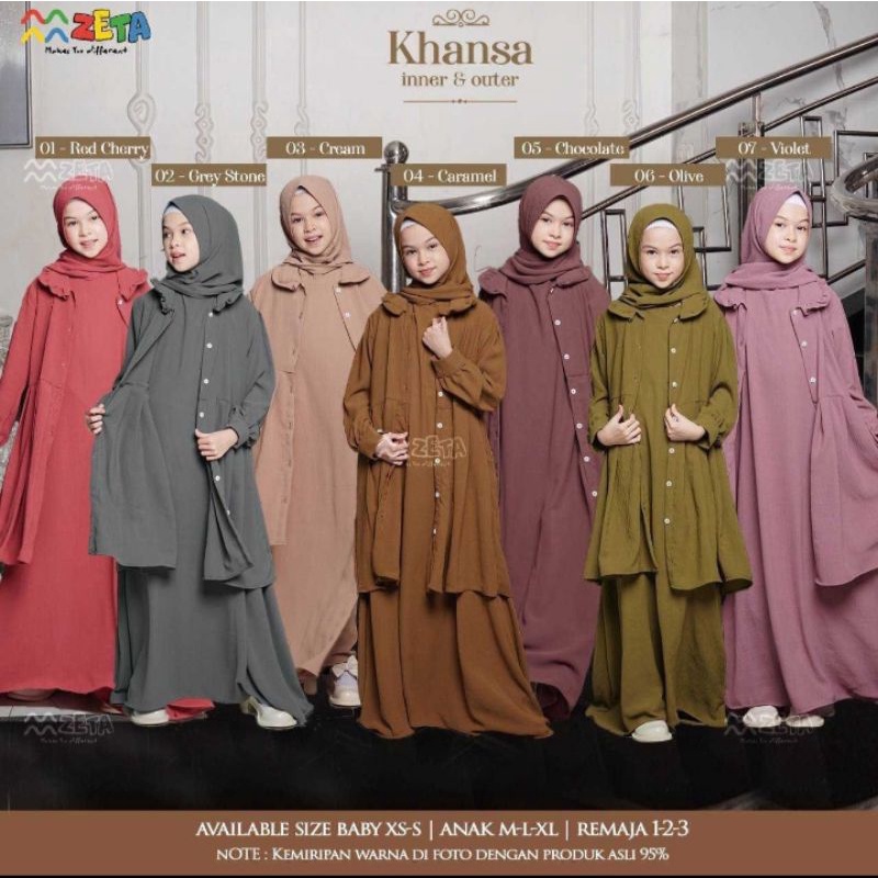 Khansa Series By Zeta Outfit