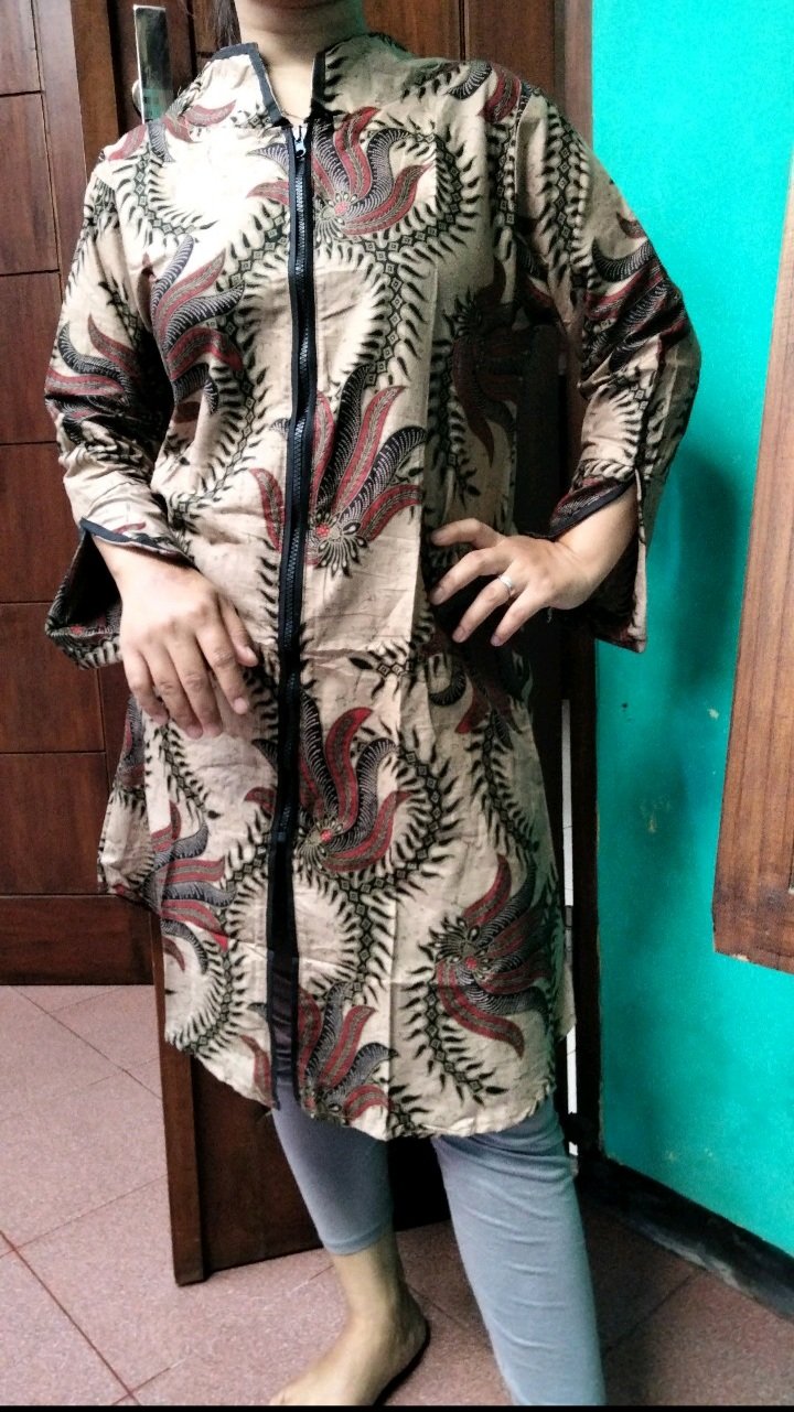 Atasan Batik Tunik Wanita Premium