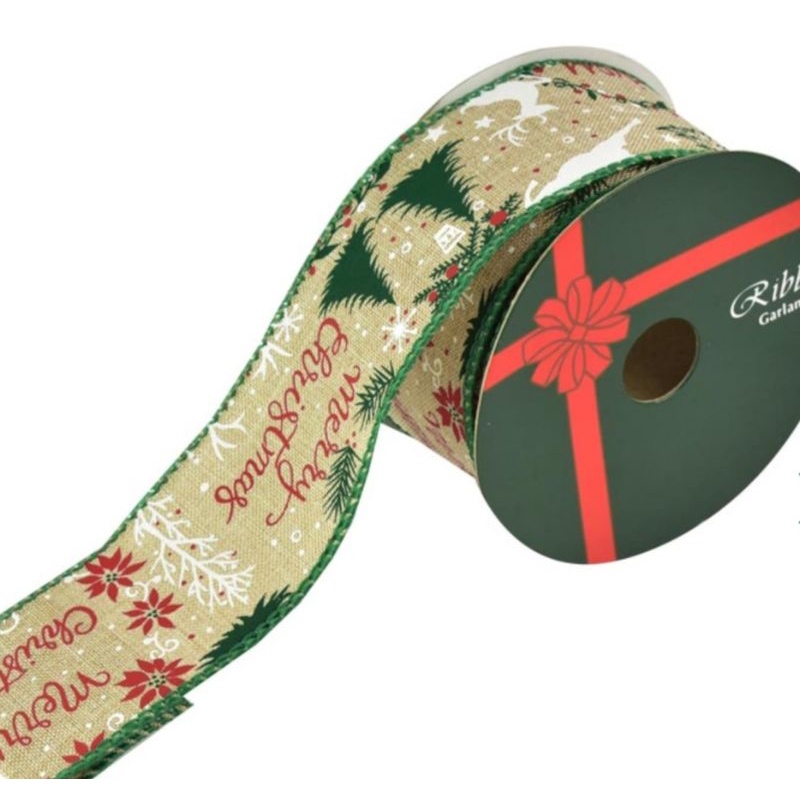

Noelle 10x5 Cm Icons And Green Edge - Hijau Christmas
