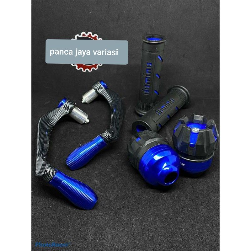 [PAKET 3IN1] Proguard Carbon sabit + Jalu as roda + Handgrip domino