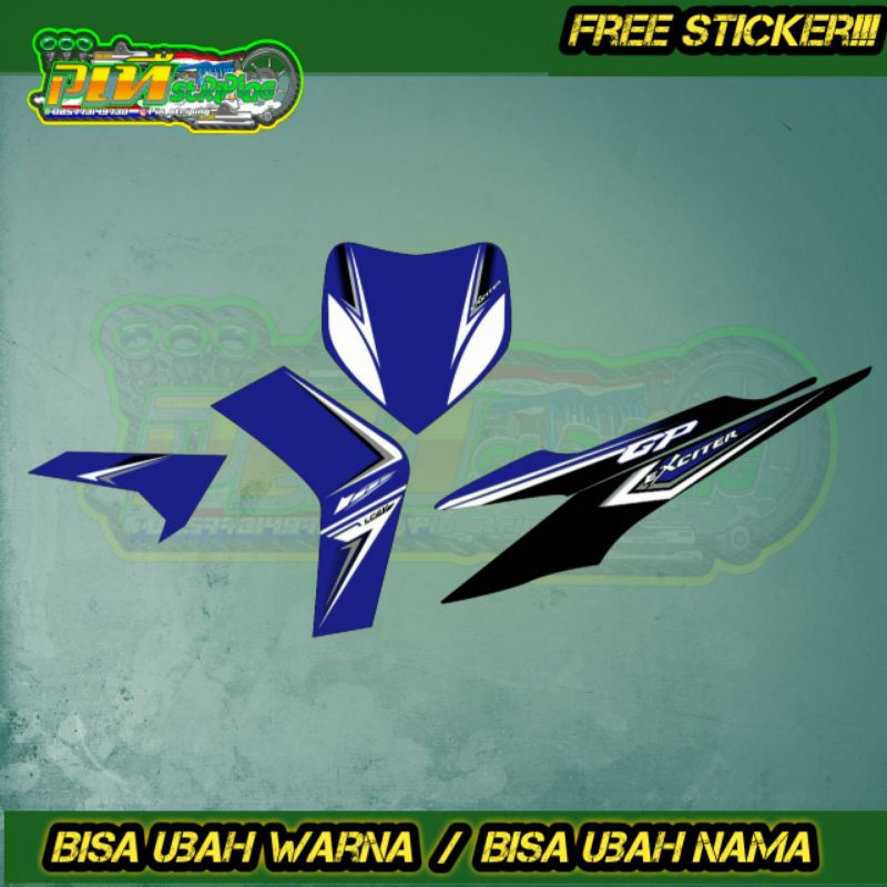 STRIPING/STICKER JUPITER MX OLD GP COSTUM
