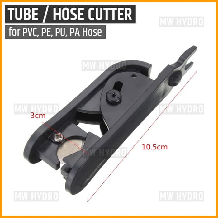 Tube / Hose Cutter for PVC, PE, PU, PA - Pemotong Selang