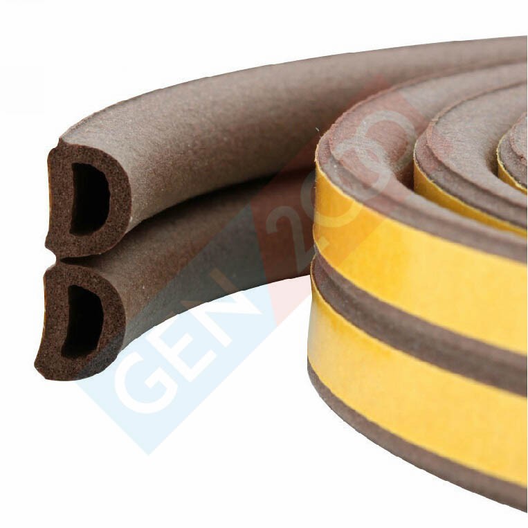 

Seal Karet Double Tape EPDM Sealing Seal Karet Penutup Celah Karet Model D Dengan Double Tip